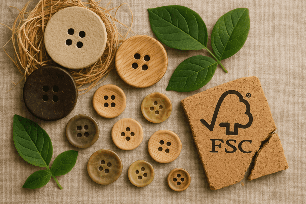 Sustainable Button Materials & Certifications | TFF